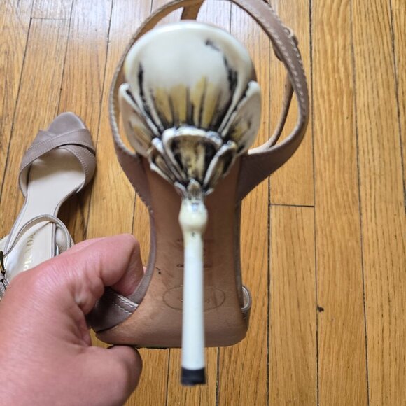 Prada Flower Heel Sandals - Picture 8 of 16